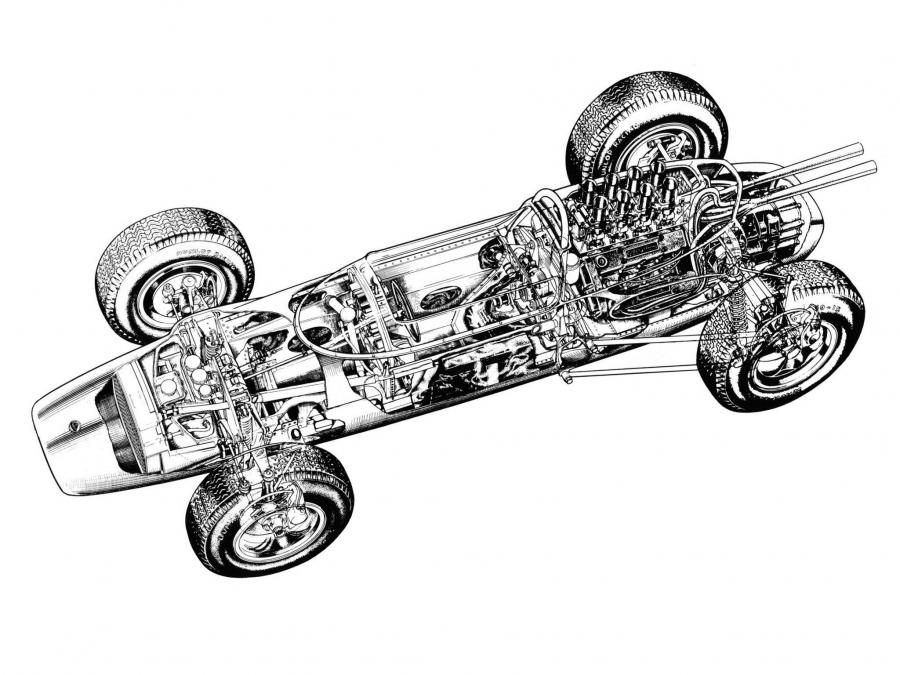  Lotus 25 1962 года  (фото 7 из 9)